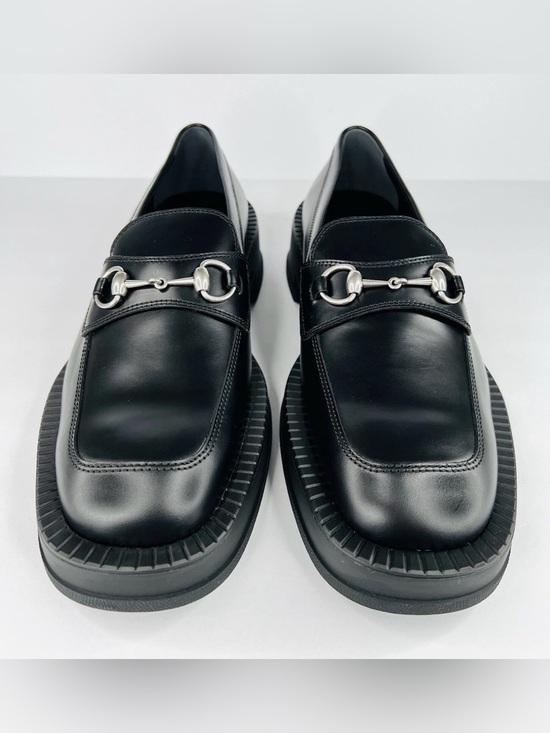 GUCCI Interlocking Horsebit Chucky Rubber Sole Loafers UK 11.5 - US 12 - EU 45.5 main image 8